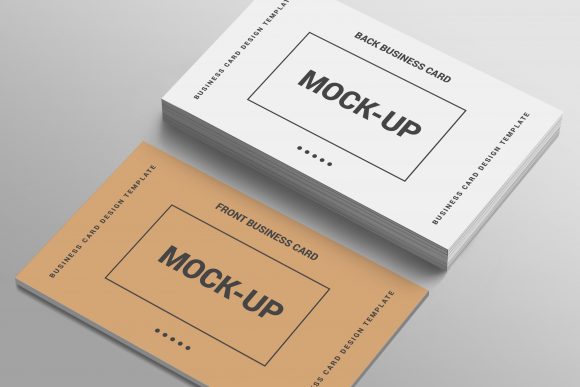 3D Business Card Mockup Template-2: A Versatile Tool for Professional Branding