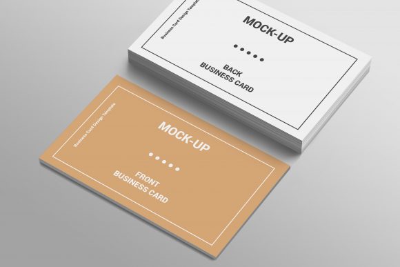 3D Business Card Mockup Template-3: A Powerful Tool for Creative and Professional Workflow
