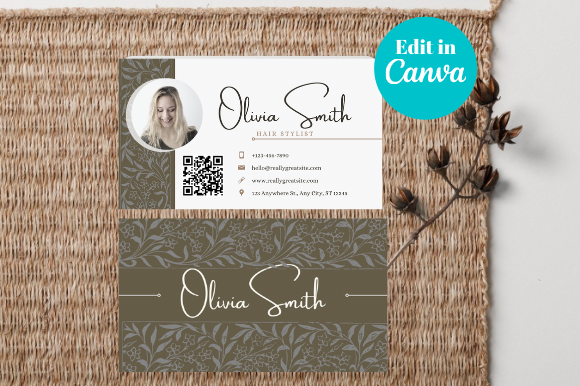 Creating a Professional QR Code Business Card with Canva