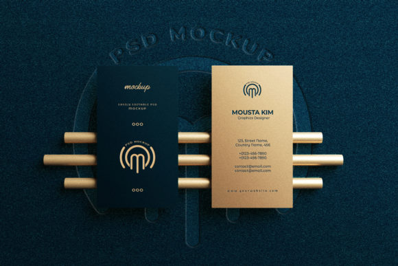 Luxury Business Card Mockup 1