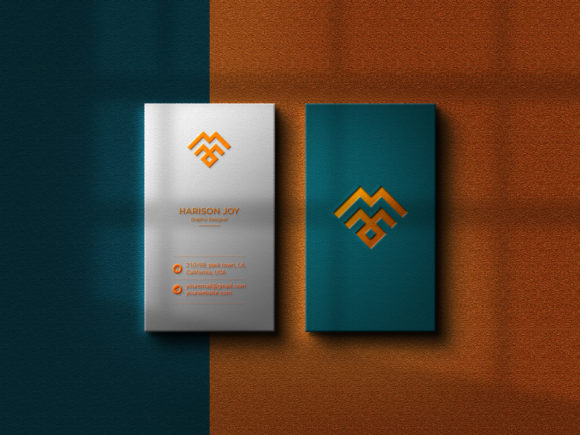 Luxury Logo Mockup on Business Card