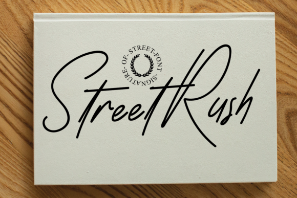 Street Rush: A Handwritten Touch for Modern Design