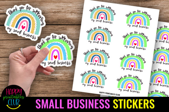 Thank You for Supporting Stickers