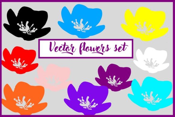 Vector Flowers: A Versatile Design Asset for Creative Professionals